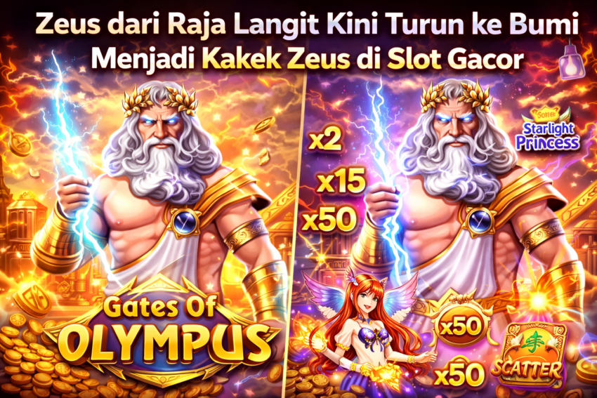 Kakek Zeus in Gacor slots action